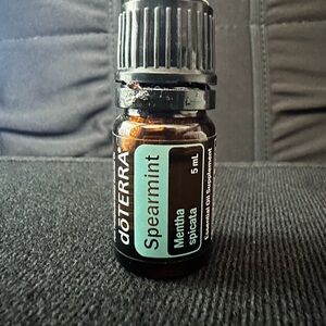 doTERRA Spearmint Essential Oil - Black and Brown Bottle
